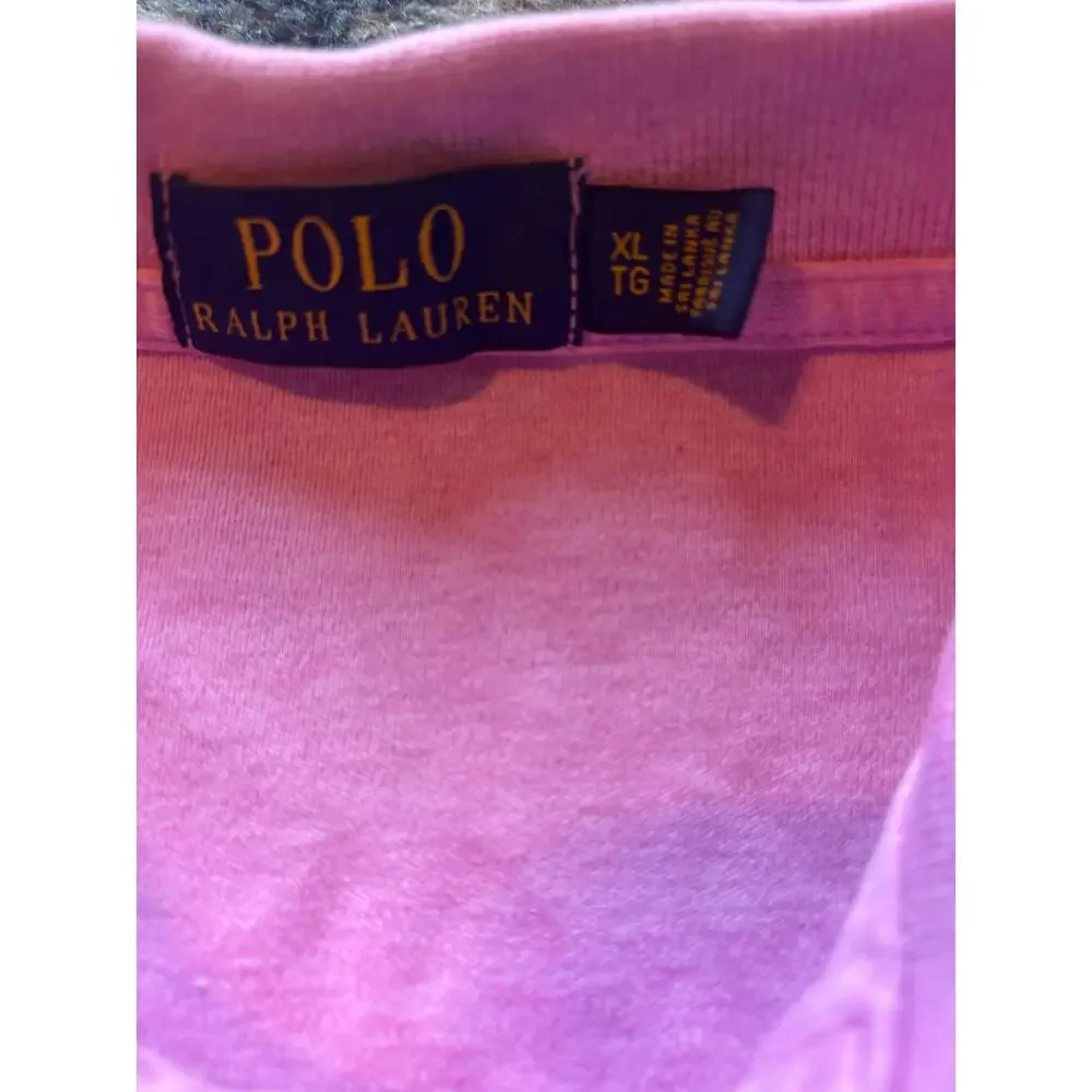 Ralph Lauren Men's Large Pink XL Polo Shirt